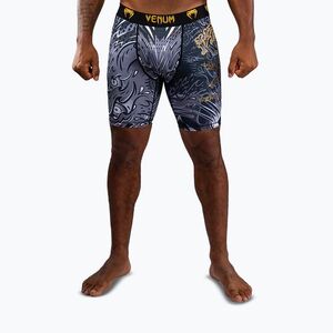 Férfi edzőshort Venum Wolf Attack Vale Tudo Shorts black/grey (Wolf Atak Vale Tudo Shorts VENUM-06081-109) kép