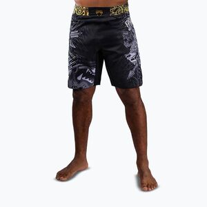 Férfi edzőshort Venum Wolf Atak Fightshorts black/grey (Wolf Atak Fightshorts VENUM-06079-109) kép