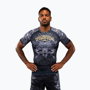 Férfi Roshguard Venum Wolf Atak black/grey (Wolf Atak Rashguard VENUM-06077-109) kép