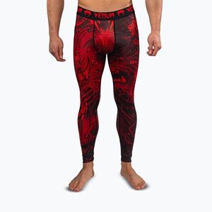 Férfi edző leggings Venum Wolf Attack Spats black/red (Wolf Atak Spats VENUM-06078-100) kép