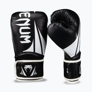 Boxkesztyű Venum Challenger 2.5 Boxing black/white (Challenger 2.5 Boxing VENUM-06043-108) kép