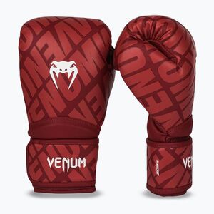 Boxkesztyű Venum Contender 1.5 XT 3D Boxing cherry red/white (Contender 1.5 XT 3D Boxing VENUM-06042-425) kép