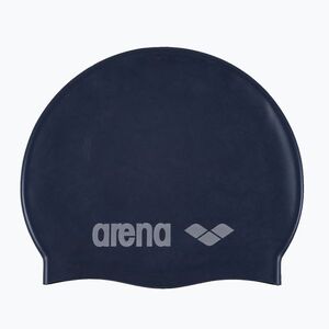 Gyermek úszósapka arena Classic Silicone Jr denim/silver (Classic Silicone Jr 91670/071) kép