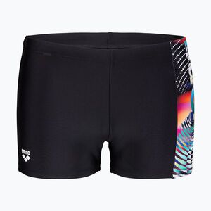 Úszóbokszerek Arena Lit Logo Swim Short black/multi (Lit Logo Swim Short 010691/550) kép