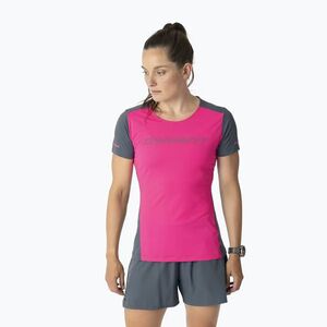Női futópóló DYNAFIT Alpine 2 Tee pink glo (Alpine 2 Tee 08-0000071457) kép