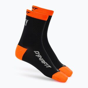 Zokni DYNAFIT Trail Mid black out ultra orange/4220 (Trail Mid 08-0000072082) kép