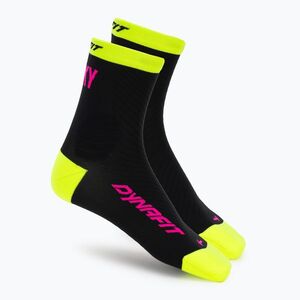 Zokni DYNAFIT Trail Mid black out ultra yellow/5A30 (Trail Mid 08-0000072082) kép