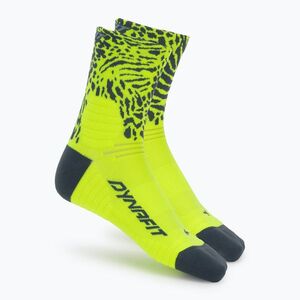 Zokni DYNAFIT Run Wild Mid ultra yellow/0720 (Run Wild Mid 08-0000072080) kép