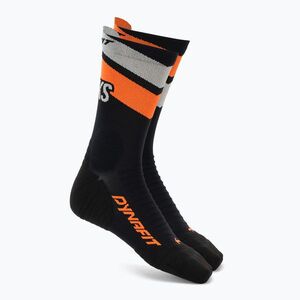 Zokni DYNAFIT Ultra Crew black out ultra orange/4220 (Ultra Crew 08-0000072075) kép
