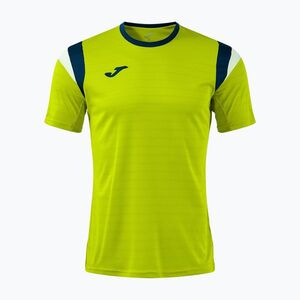 Férfi teniszpóló Joma Terra lime/dark navy (Terra SS 105144.426) kép