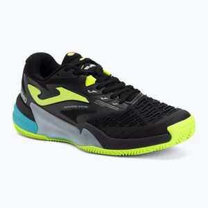 Férfi teniszcipő Joma Roland C black/fluor yellow (Roland C TROLS2601C) kép