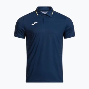 Férfi teniszpóló póló Joma Challenge Lob Polo navy blue (Challenge Lob Polo 104498.322) kép
