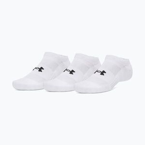 Férfi zokni Under Armour Performance Cotton NS 3 pairs white/white/ultimate black (Performance Cotton NS 6009683-100) kép