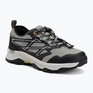 Férfi túrabakancs REGATTA Blaze II grey/black/dark tang (Blaze II RMF1046-ZG3) kép