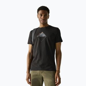 Férfi túrapóló REGATTA Breezed black (Breezed RMT344-800) kép