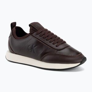 Női cipők Calvin Klein HW0HW03118 Retro Runner Sock PANL Leather Neo bordeaux (Retro Runner Sock PANL Leather Neo HW0HW03118VH2) kép