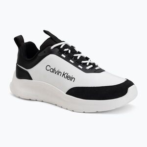 Férfi cipők Calvin Klein HM0HM02342 Light Eva Runn Essential Laceup Nylon Suede black/bright white (HM0HM02342 Light Eva Runn Essential Laceup Nylon Suede HM0HM023420GM) kép