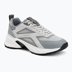 Férfi cipők Calvin Klein HM0HM02220 Hike Runner Stripe Mix Nylon Suede light grey/granite grey (Hike Runner Stripe Mix Nylon Suede HM0HM022200G4) kép