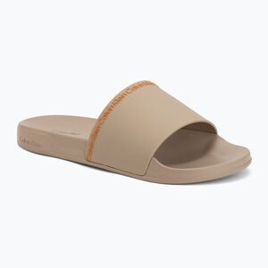 Férfi papucsok Calvin Klein HM0HM02108 Ess Institutional Cv nomad/vivid tangerine (Ess Institutional Cv HM0HM02108PDT) kép