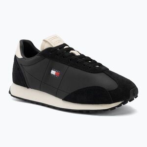 Férfi cipő Tommy Jeans Retro Runner Archive Mix fekete (Retro Runner Archive Mix EM0EM01763BDS) kép