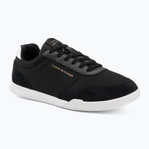 Férfi cipők Tommy Hilfiger Low Pro Cupsole Nylon Suede Mix black (Low Pro Cupsole Nylon Suede Mix FM0FM05943BDS) kép