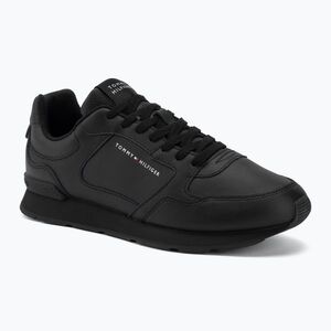 Férfi cipők Tommy Hilfiger Light Eva Runner Leather black (Light Eva Runner Leather FM0FM05906BDS) kép