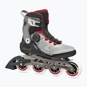 Férfi görkorcsolya Rollerblade Macroblade 90 Boa black/grey/red (Macroblade 90 Boa 86B0760090NZ07) kép