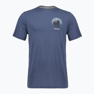 Férfi póló Smartwool Lunar Bear Active SS Graphic Tee nightfall blue (Lunar Bear Active SS Graphic Tee SW003257P431) kép