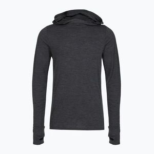 Férfi hosszú ujjú póló Smartwool Merino Sun Hoodie iron heather (Merino Sun Hoodie SW003067D361) kép