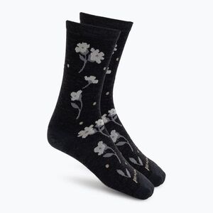 Női zokni Smartwool Everyday Garden Gala Crew charcoal (Everyday Garden Gala Crew SW0030430031) kép