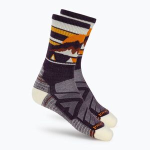 Női zokni Smartwool Hike Light Cushion New Pattern Crew prple ris (Hike Light Cushion New Pattern Crew SW002272L901) kép