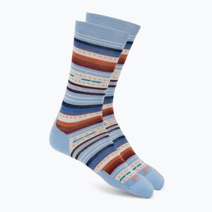Női zokni Smartwool Everyday Margarita Crew serene blue (Everyday Margarita Crew SW002091N751) kép