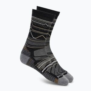 Zokni Smartwool Hike Light Cushion Mountain Moose Crew char/ltgray (Hike Light Cushion Mountain Moose Crew SW001615E271) kép