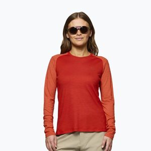 Női túrahosszúujjú NORRONA Femund PureUll LS aura orange/paprika (Femund PureUll 2774-25) kép
