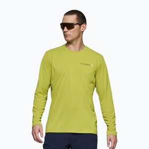 Férfi hosszú ujjú póló NORRONA Femund Tech golden lime (Femund Tech 2625-24) kép
