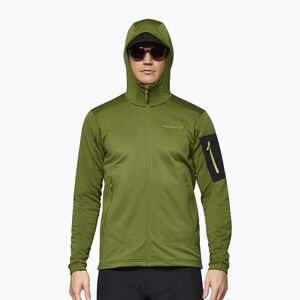 Férfi trekking pulóver NORRONA Falketind Warm2 Stretch Hood pesto (Falketind Warm2 Stretch Hood 1842-24) kép