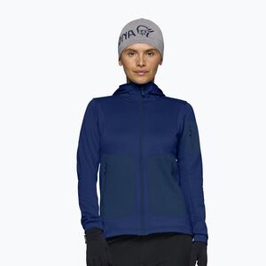 Női túrafelső NORRONA Falketind Warm2 Stretch Hood indigo night (Falketind Warm2 Stretch Hood 1845-24) kép