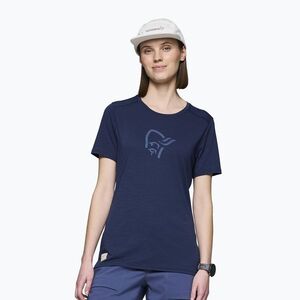 Női póló NORRONA Femund Equaliser Merino indigo night (Femund Equaliser Merino 2656-24) kép