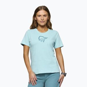 Női póló NORRONA Cotton Viking aqua haze (Cotton Viking 3421-21) kép