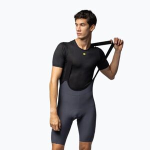 Férfi kerékpáros rövidnadrág Alé Gravel Pro Bibshorts titanium (Gravel Pro Bibshorts L25043403) kép