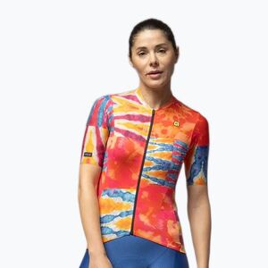 Női kerékpáros mez Alé Clorofilla orange combo (Clorofilla L26118814) kép