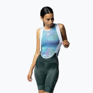 Női kerékpáros rövidnadrág Alé Magic Colour Bibshorts forest green (Magic Colour Bibshorts L23115461) kép