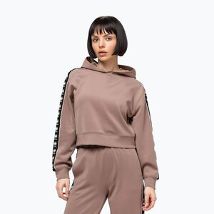 Női pulóver Pitbull Verona Hooded Oversize chocolate mousse (Verona Hooded Oversize 176002840000) kép
