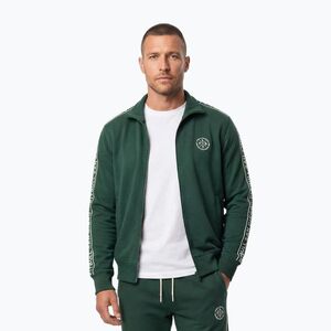 Férfi pulóver Pitbull Nexus Track Jacket bottle green (Nexus Track Jacket 146090371001) kép