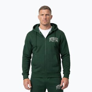 Férfi pulóver Pitbull Badger Hooded Zip hunter/green (Badger Hooded Zip 136030321001) kép