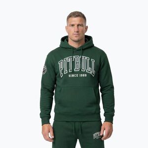 Férfi pulóver Pitbull Badger Hooded hunter green (Badger Hooded 126030321001) kép
