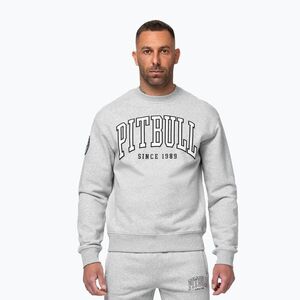 Férfi pulóver Pitbull Badger Crewneck grey/melange (Badger Crewneck 116091121001) kép