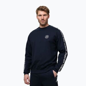 Férfi pulóver Pitbull Tape Parker Crewneck dark navy (Tape Parker Crewneck 116090590001) kép