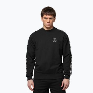 Férfi pulóver Pitbull Tape Parker Crewneck black (Tape Parker Crewneck 116090900001) kép