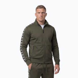 Férfi pulóver Pitbull Track Jacket Powers old green (Track Jacket Powers 145040381001) kép